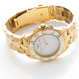 Marc Jacobs Blade White Dial Gold Steel Strap Watch for Women - MBM3050 Authentic Buy Shop Now