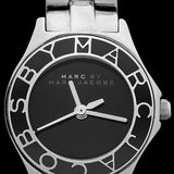 Marc Jacobs Blade Black Dial Silver Steel Strap Watch for Women - MBM3059 Authentic Buy Shop Now