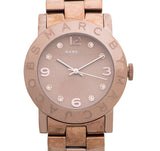 Marc Jacobs Amy Brown Dial Brown Steel Strap Watch for Women - MBM3119 Authentic Buy Shop Now