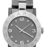 Marc Jacobs Amy Grey Dial Grey Steel Strap Watch for Women - MBM3196 Authentic Buy Shop Now