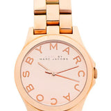 Marc Jacobs Henry Rose Gold Dial Rose Gold Steel Strap Watch for Women - MBM3212 Authentic Buy Shop Now
