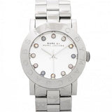 Marc Jacobs Amy Dexter Silver Dial Silver Steel Strap Watch for Women - MBM3214 Authentic Buy Shop Now