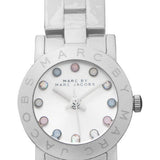 Marc Jacobs Amy White Dial Silver Steel Strap Watch for Women - MBM3217 Authentic Buy Shop Now