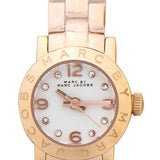 Marc Jacobs Amy White Dial Rose Gold Steel Strap Watch for Women - MBM3227 Authentic Buy Shop Now