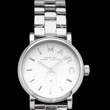 Marc Jacobs Baker White Dial Silver Steel Strap Watch for Women - MBM3246 Authentic Buy Shop Now