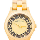 Marc Jacobs Henry Gold Dial Gold Steel Strap Watch for Women - MBM3292 Authentic Buy Shop Now