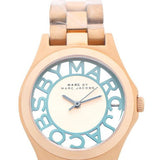 Marc Jacobs Henry Rose Gold Dial Rose Gold Steel Strap Watch for Women - MBM3296 Authentic Buy Shop Now