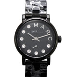 Marc Jacobs Marc Black Dial Black Steel Strap Watch for Women - MBM8673 Authentic Buy Shop Now
