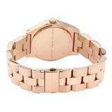 Marc Jacobs Blade Rose Gold Dial Rose Gold Steel Strap Watch for Women - MBM3127 Authentic Buy Shop Now