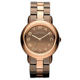 Marc Jacobs Marci Brown Dial Two Tone Steel Strap Watch for Women - MBM3171 Authentic Buy Shop Now