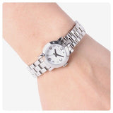 Marc Jacobs Amy Dinky White Dial Silver Steel Strap Watch for Women - MBM3225 Authentic Buy Shop Now