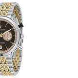 Maserati Legend Chronograph Brown Dial Two Tone Steel Strap Watch For Men - R8873638003 Authentic Buy Shop Now