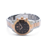Maserati Traguardo Chronograph Brown Dial Two Tone Steel Strap Men's Watch - R8873612003 Authentic Buy Shop Now
