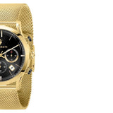 Maserati Ricordo Chronograph Black Dial Stainless Steel Mesh Bracelet Watch For Men - R8873633003 Authentic Buy Shop Now