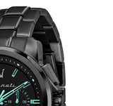 Maserati Successo Aqua Edition Black Dial Stainless Steel Strap Watch For Men - R8873644003 Authentic Buy Shop Now