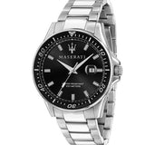 Maserati SFIDA Quartz Black Dial Stainless Steel Watch For Men - R8853140002 Authentic Buy Shop Now