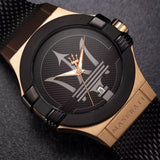 Maserati Potenza Black Mesh Bracelet Black Dial Watch For Men - R8853108010 Authentic Buy Shop Now