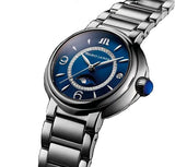 Maurice Lacroix Fiaba Moonphase Blue Dial Silver Steel Strap Watch for Women - FA1084-SS002-420-1 Authentic Buy Shop Now