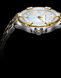 Maurice Lacroix Aikon Diamonds Mother of Pearl Dial Two Tone Steel Strap Watch for Women - A11006-DY503-171-1 Authentic Buy Shop Now