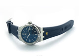Maurice Lacroix Aikon Automatic Date Blue Dial Blue Silicone Strap Watch For Men - AI6008-SS000-430-4 Authentic Buy Shop Now