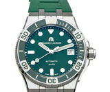 Maurice Lacroix Aikon Venturer Green Dial Green Rubber Strap Watch for Men - AI6057-SSL50-630-5 Authentic Buy Shop Now