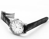 Maurice Lacroix Pontos Silver Dial Black Leather Strap Watch For Men - PT6148-SS001-131 Authentic Buy Shop Now
