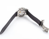 Maurice Lacroix Pontos Date Automatic Black Dial Black Leather Strap Watch For Men - PT6148-SS001-330 Authentic Buy Shop Now