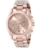 Michael Kors Bradshaw Rose Gold Dial Rose Gold Steel Strap Watch for Women - MK5503 Authentic Buy Shop Now