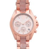 Michael Kors Bradshaw Rose Gold Dial Two Tone Steel Strap Watch for Women - MK6066 Authentic Buy Shop Now