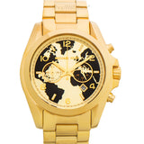 Michael Kors Bradshaw Stop Hunger Black Gold Dial Gold Steel Strap Watch for Women - MK6272 Authentic Buy Shop Now