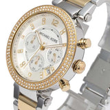 Michael Kors Parker White Dial Two Tone Steel Strap Watch for Women - MK5626 Authentic Buy Shop Now