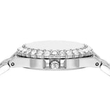 Michael Kors Lennox Three-Hand Blue Dial Silver Steel Strap Watch For Women - MK7397 Authentic Buy Shop Now