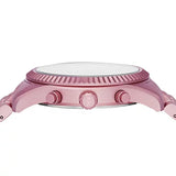 Michael Kors Lexington Chronograph Pink Dial Pink Steel Strap Watch for Women - MK8792 Authentic Buy Shop Now