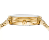 Michael Kors Sofie Quartz Gold Dial Gold Steel Strap Watch For Women - MK4334 Authentic Buy Shop Now