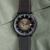 Mido Commander Automatic Gradient Black Dial Black Nylon Strap Watch For Men - M021.407.37.411.00 Authentic Buy Shop Now