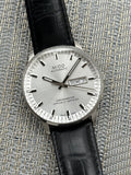 Mido Comander II Automatic Chronometer Silver Dial Black Leather Strap Watch For Men - M021.431.16.031.00 Authentic Buy Shop Now