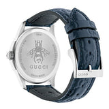 Gucci G Timeless Quartz Blue Dial Blue Leather Strap Watch For Men - YA1264032 Authentic Buy Shop Now