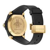 Gucci Dive Quartz Red Dial Black Rubber Strap Watch For Men - YA136325 Authentic Buy Shop Now