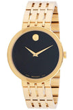 Movado Esperanza Museum 39mm Black Dial Stainless Steel Watch For Men - 0607059 Authentic Buy Shop Now