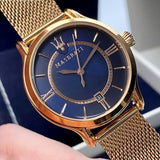 Maserati Epoca Blue Dial Rose Gold Mesh Strap Watch For Women - R8853118503 Authentic Buy Shop Now