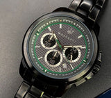 Maserati Royale Chronograph Black Dial Black Steel Strap Watch For Men - R8873637004 Authentic Buy Shop Now