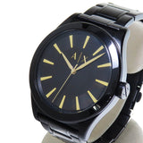 Armani Exchange Nico Analog Black Dial Black Steel Strap Watch For Men - AX7102 Authentic Buy Shop Now