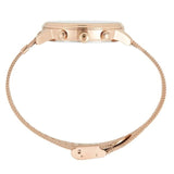Tommy Hilfiger Blake Chronograph Rose Gold Dial Rose Gold Mesh Bracelet Watch For Women - 1781907 Authentic Buy Shop Now