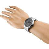 Tommy Hilfiger Brad Chronograph Quartz Grey Dial Silver Steel Strap Watch For Men - 1710385 Authentic Buy Shop Now