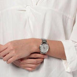 Coach Delancey White Dial Silver Steel Strap Watch for Women - 14502495 Authentic Buy Shop Now