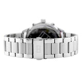 Tommy Hilfiger Chase Quartz Black Dial Silver Steel Strap Watch For Men - 1791485 Authentic Buy Shop Now