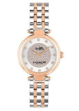Coach Park Silver Dial Two Tone Steel Strap Watch for Women - 14503642 Authentic Buy Shop Now