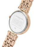 Coach Park Silver Dial Rose Gold Steel Strap Watch for Women - 14503735 Authentic Buy Shop Now