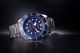 Citizen Promaster Mechanical Blue Dial Silver Steel Strap Watch For Men - NJ0121-89L Authentic Buy Shop Now