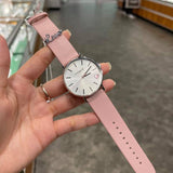 Coach Perry Silver Dial Pink Leather Strap Watch for Women - 14503516 Authentic Buy Shop Now